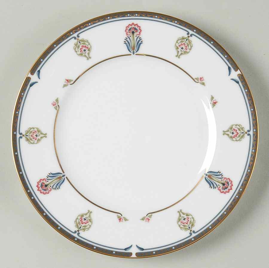 Gilded Blossoms Bread & Butter Plate by Noritake-1