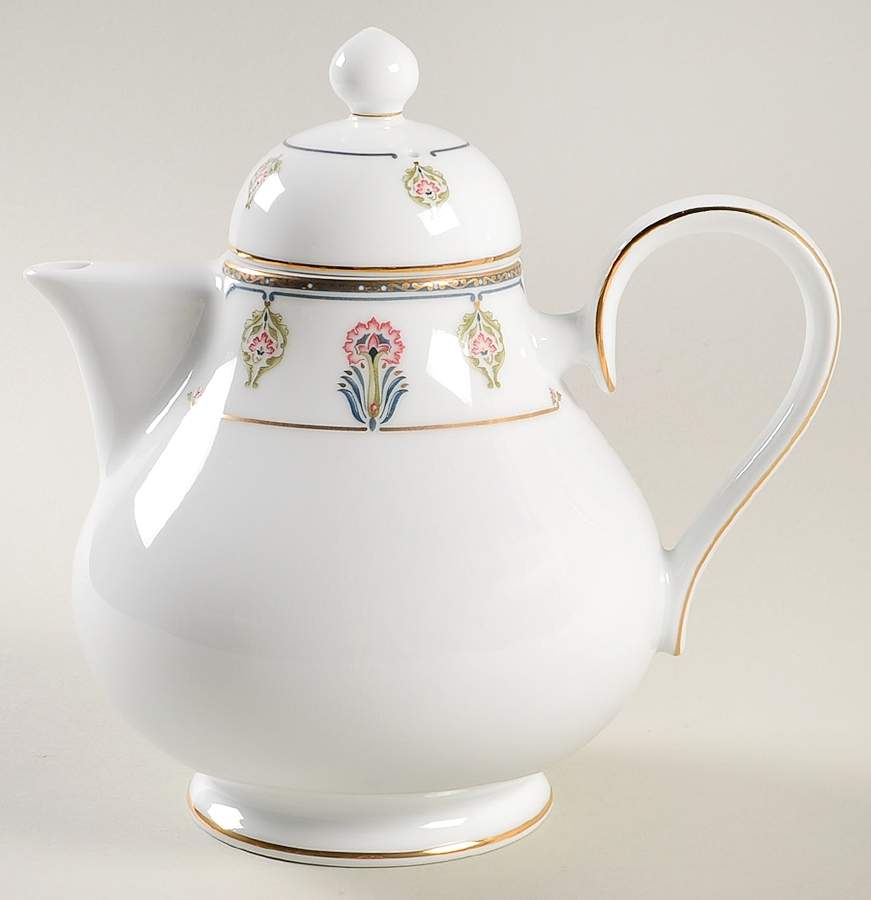 Gilded Blossoms Teapot & Lid by Noritake-1