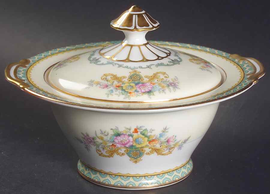 Girardo Sugar Bowl & Lid by Noritake-1