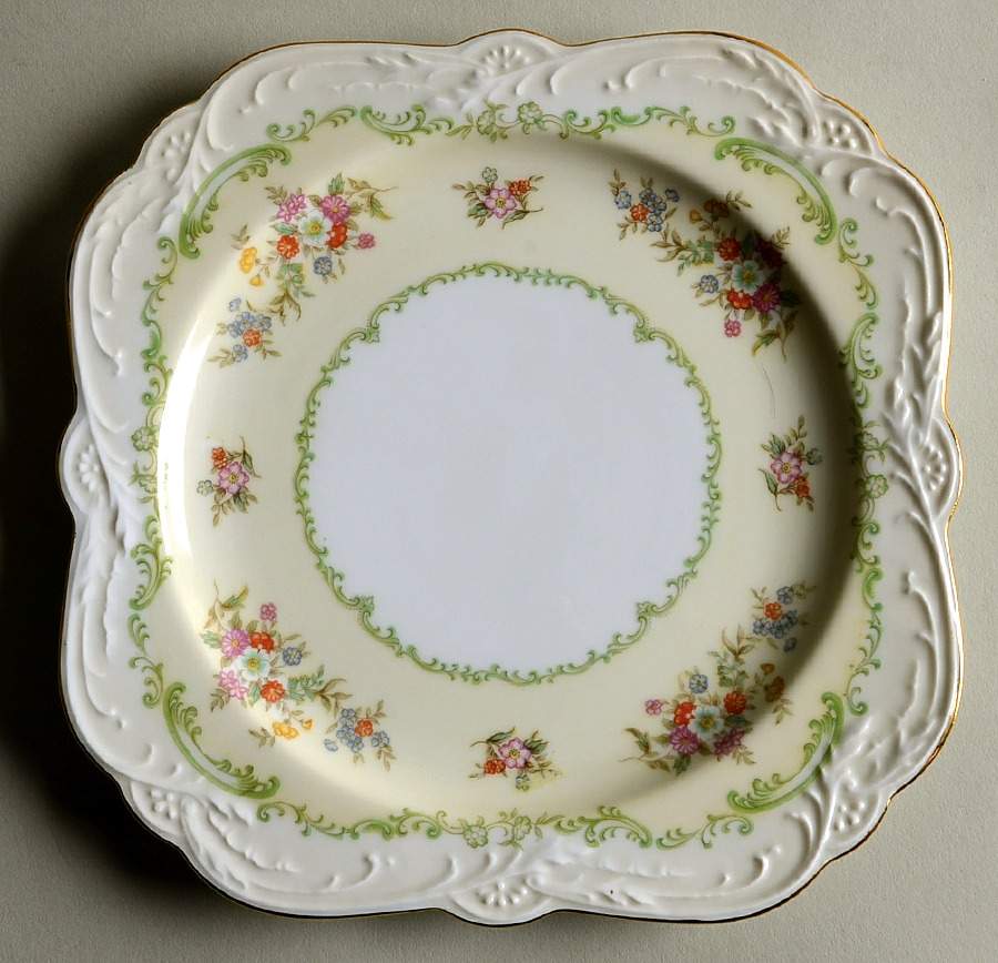 Glamour Square Salad Plate by Noritake-1