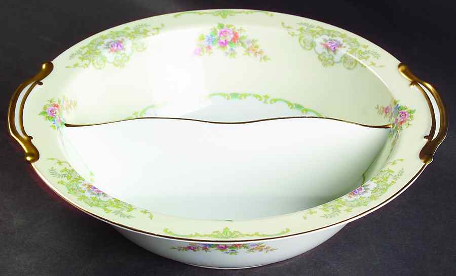 Glendola Round Divided Vegetable Bowl by Noritake-1