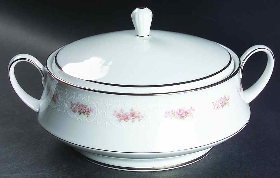 Glenaire Round Covered Vegetable by Noritake-1