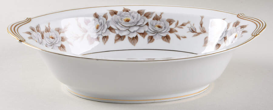 Glenbrook 10" Oval Vegetable Bowl by Noritake-1