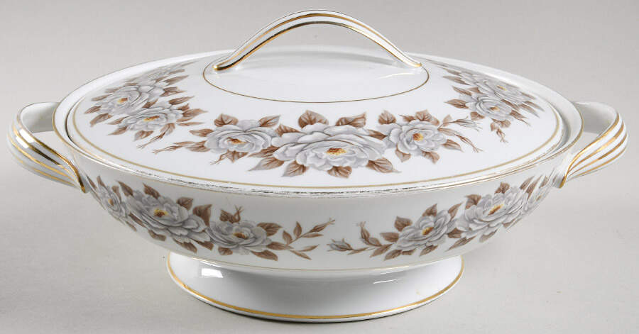 Glenbrook Round Covered Vegetable by Noritake-1