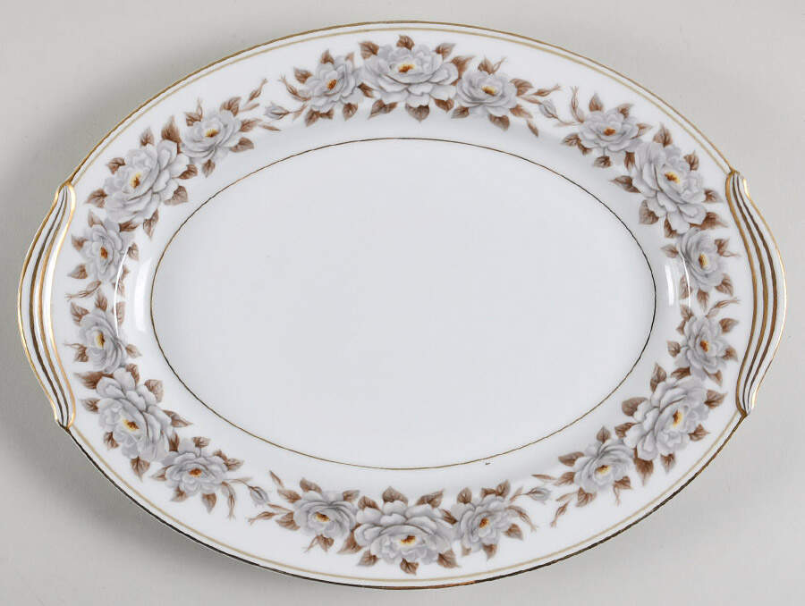 Glenbrook 11" Oval Serving Platter by Noritake-1
