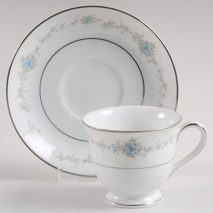 Glencoe Footed Demitasse Cup & Saucer Set by Noritake-1