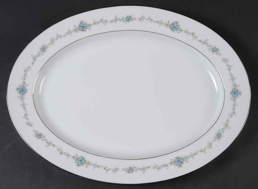 Glencoe 13" Oval Serving Platter by Noritake-1