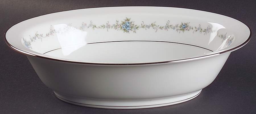 Glencoe 10" Oval Vegetable Bowl by Noritake-1
