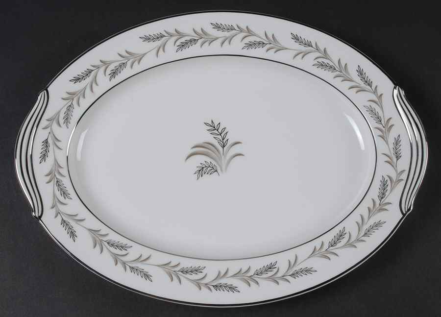 Glendon 11" Oval Serving Platter by Noritake-1