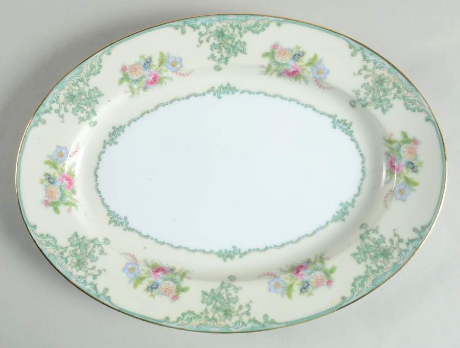Glendon 11" Oval Serving Platter by Noritake-1