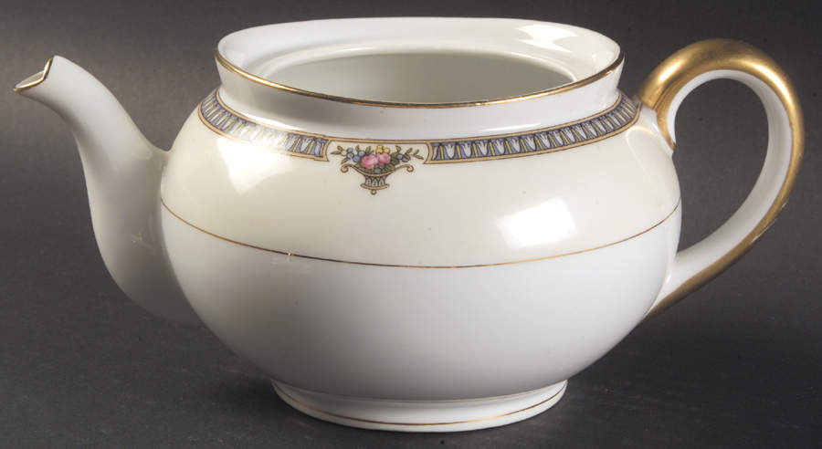 Glendive Teapot No Lid by Noritake-1