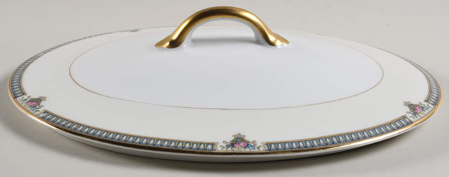 Glendive Lid for Oval Vegetable by Noritake-1