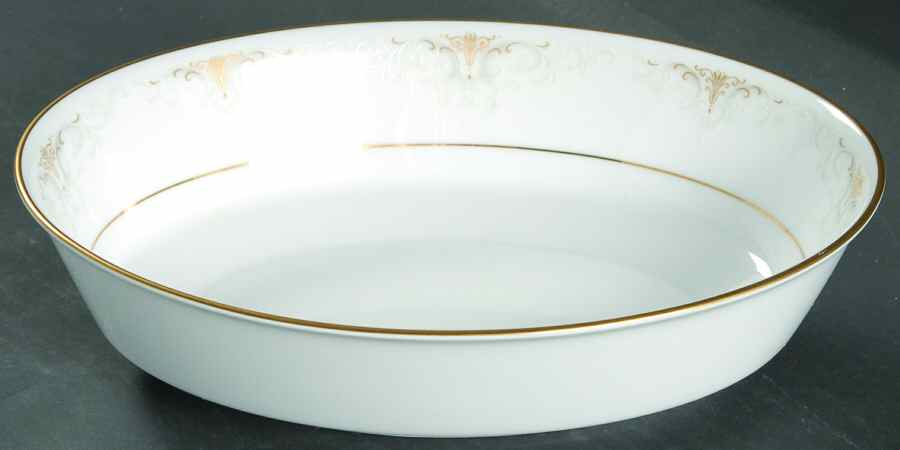 Glendola 9" Oval Vegetable Bowl by Noritake-1