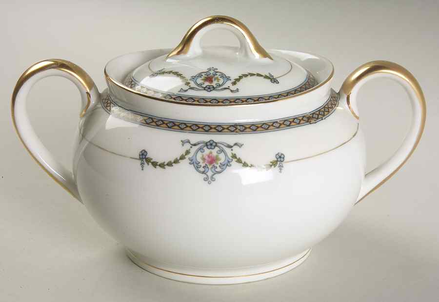 Gleneden Sugar Bowl & Lid by Noritake-1
