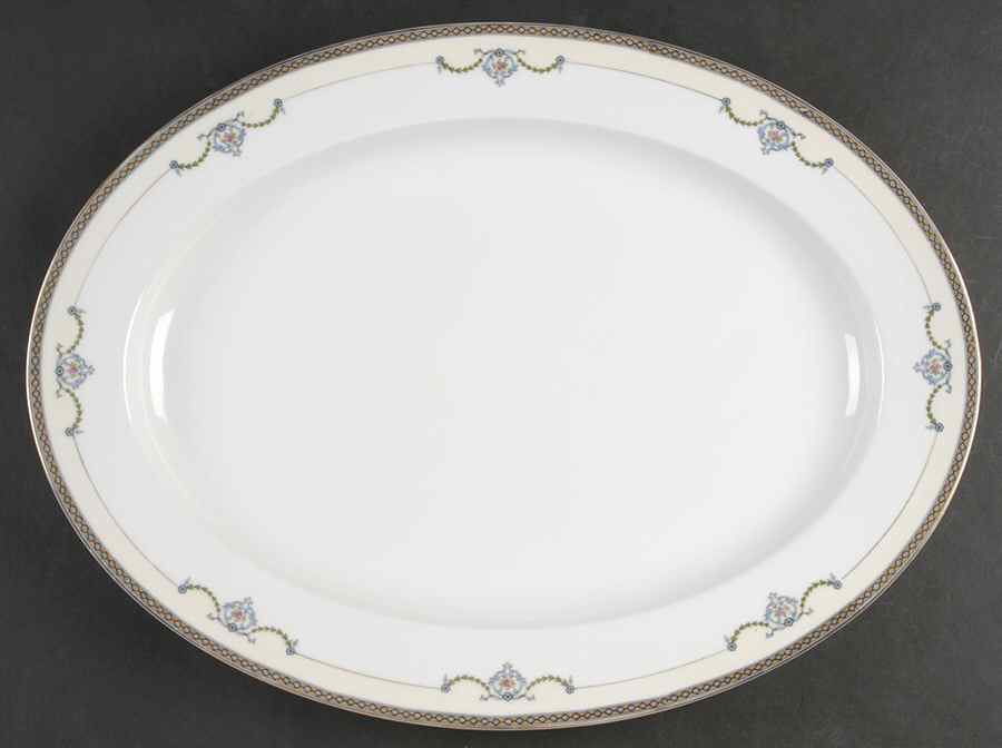 Gleneden 16" Oval Serving Platter by Noritake-1