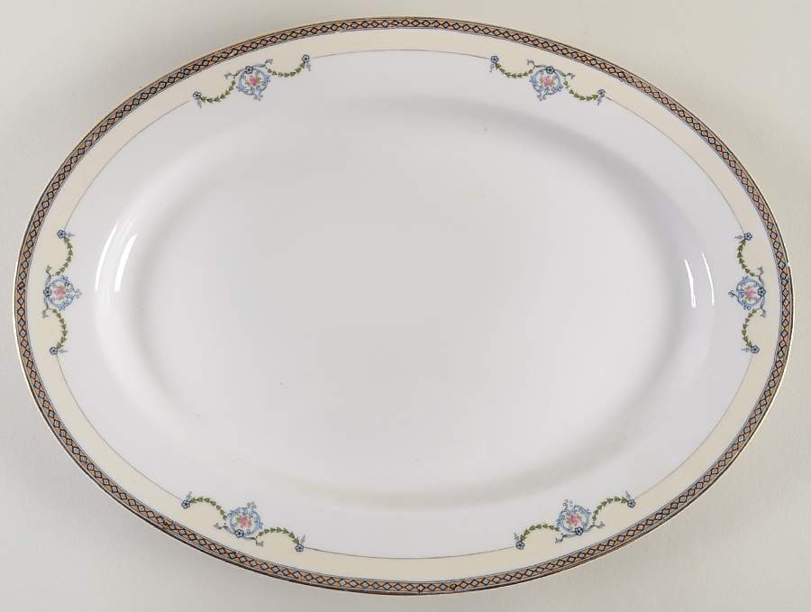 Gleneden 13" Oval Serving Platter by Noritake-1