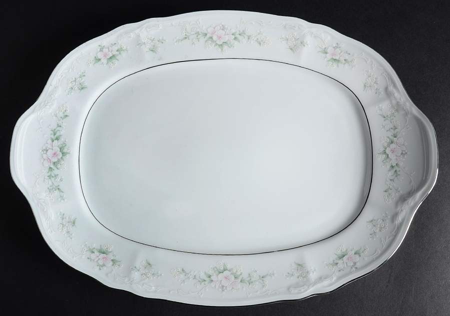 Glengarry 14" Oval Serving Platter by Noritake-1