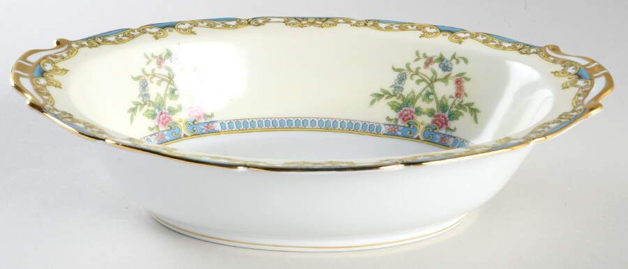 Glenlea 10" Oval Vegetable Bowl by Noritake-1