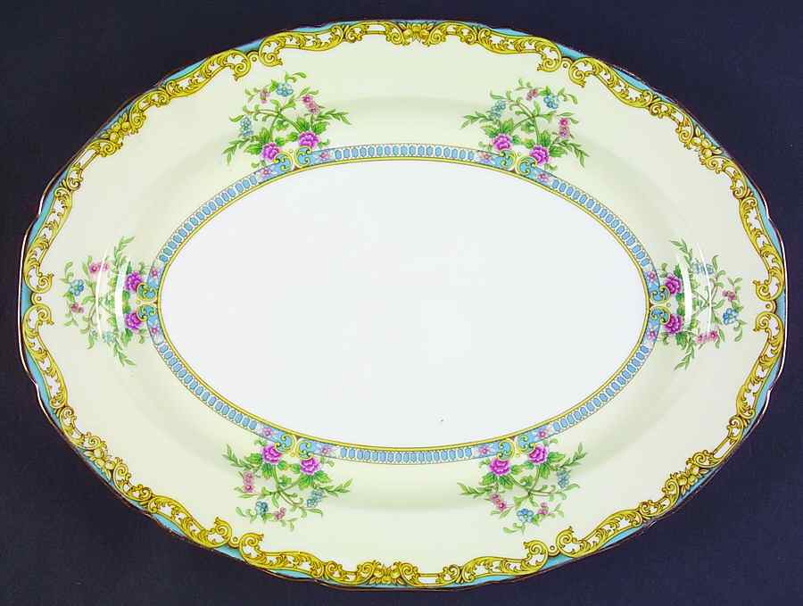 Glenlea 13" Oval Serving Platter by Noritake-1