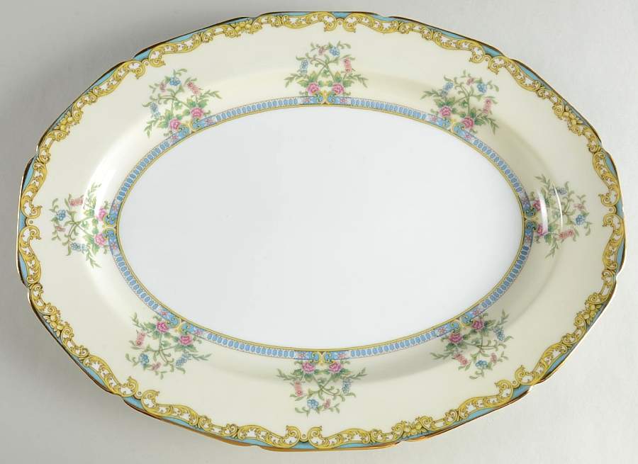 Glenlea 16" Oval Serving Platter by Noritake-1