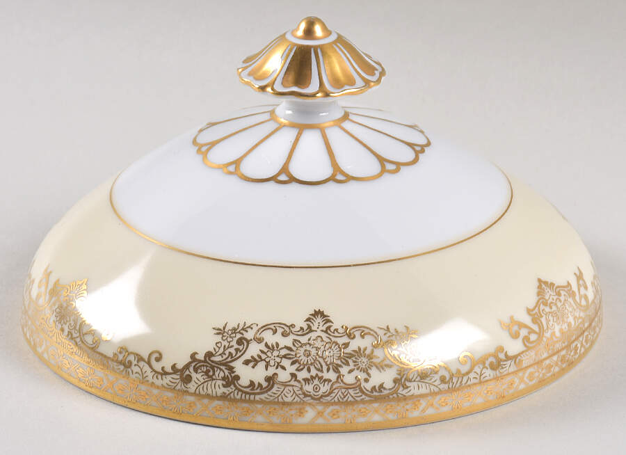 Glenmore Lid for Round Butter by Noritake-1