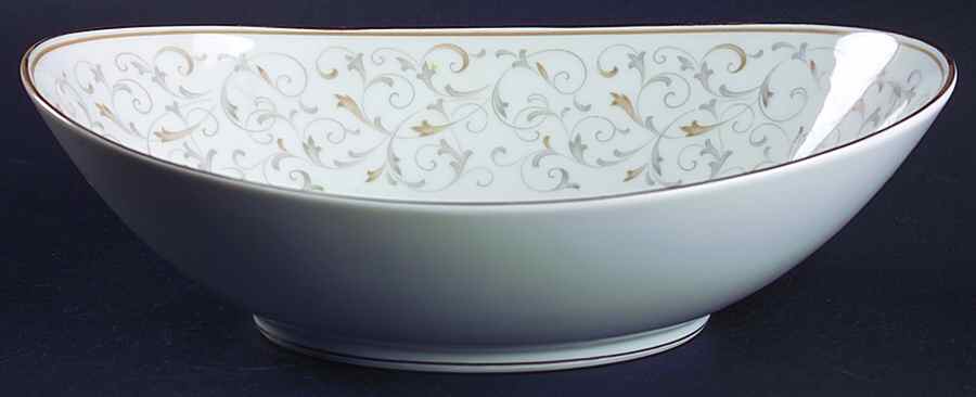 Glennis 10" Oval Vegetable Bowl by Noritake-1