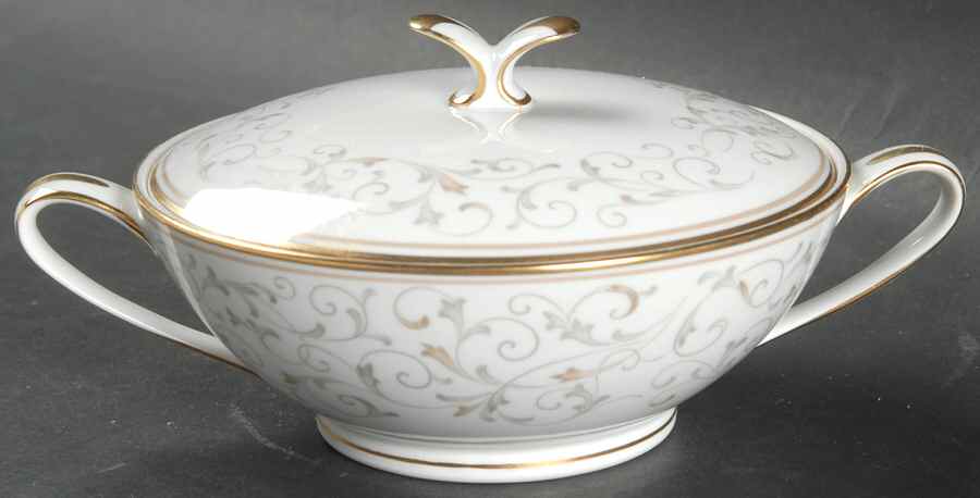 Glennis Sugar Bowl & Lid by Noritake-1