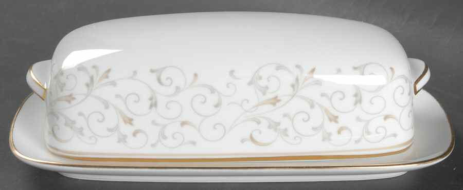 Glennis 1/4 Lb Covered Butter by Noritake-1