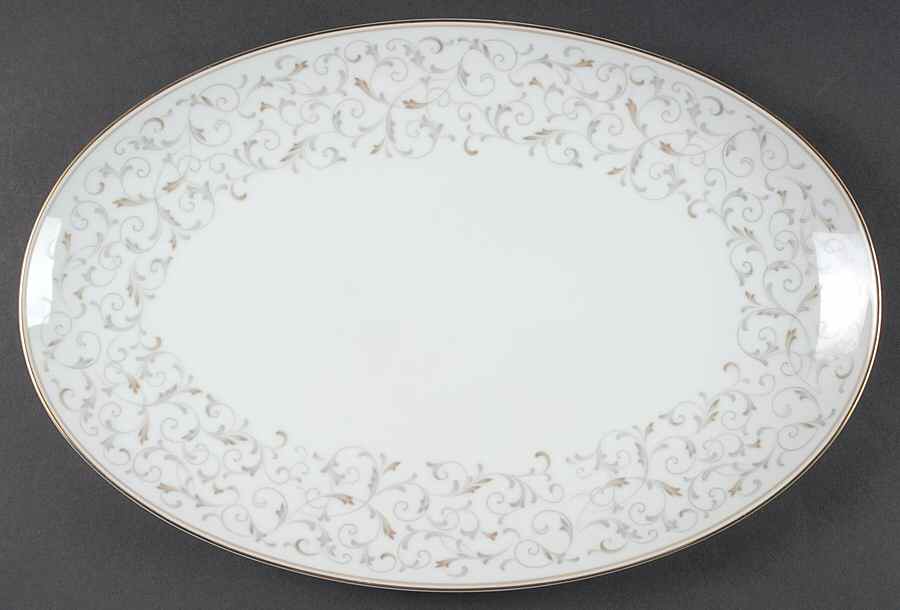 Glennis 16" Oval Serving Platter by Noritake-1