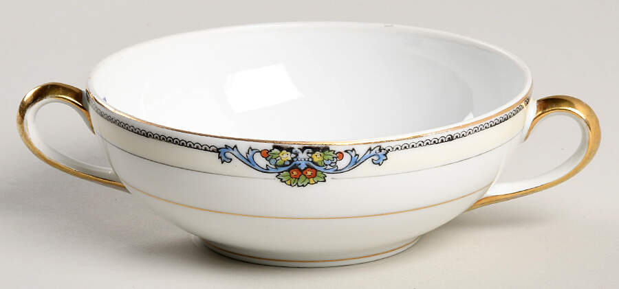 Glenora Flat Cream Soup Bowl by Noritake-1