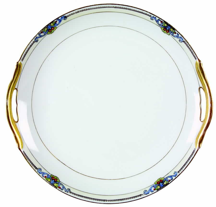 Glenora Handled Cake Plate by Noritake-1