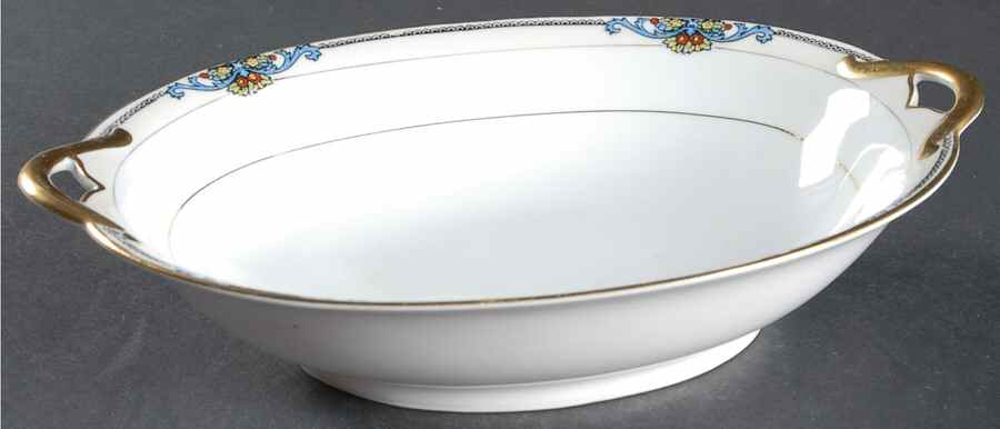 Glenora 9" Oval Vegetable Bowl by Noritake-1