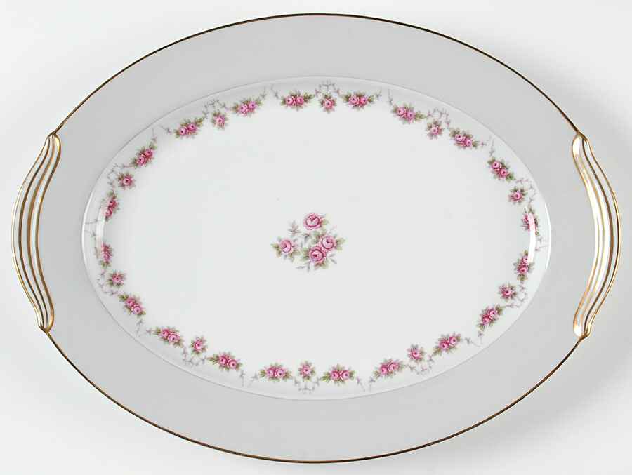 Glenrose 13" Oval Serving Platter by Noritake-1