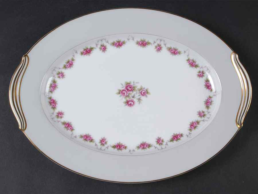 Glenrose 11" Oval Serving Platter by Noritake-1