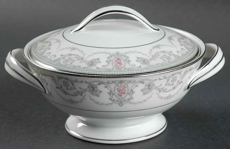 Glenville Sugar Bowl & Lid by Noritake-1