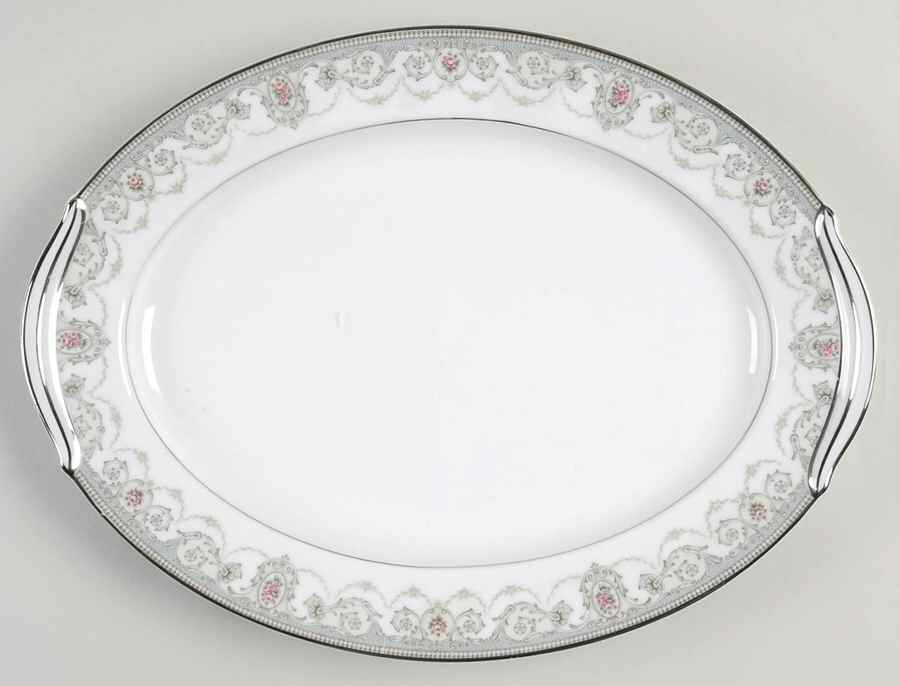 Glenville 13" Oval Serving Platter by Noritake-1
