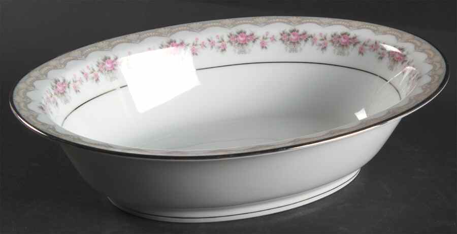 Glenwood (5770) 10" Oval Vegetable Bowl by Noritake-1