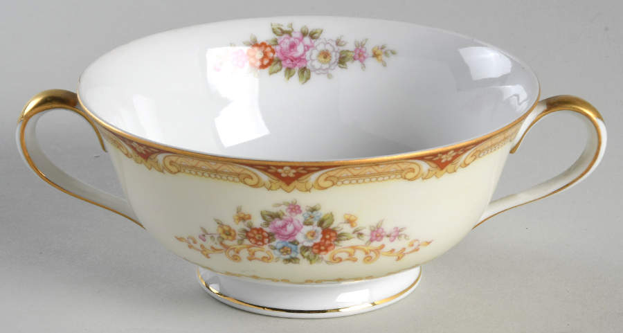Glenwood (6500) Footed Cream Soup Bowl by Noritake-1