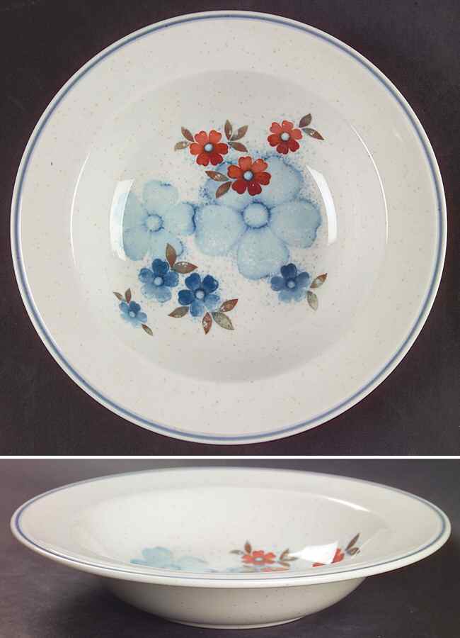 Glimmer Rim Soup Bowl by Noritake-1
