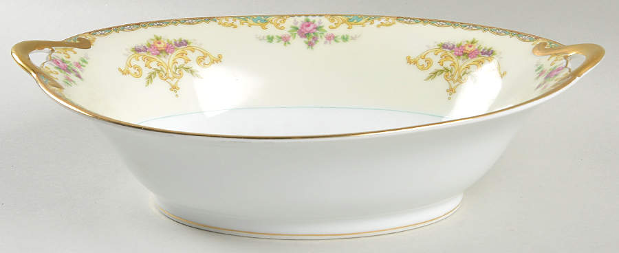 Gloria 10" Oval Vegetable Bowl by Noritake-1