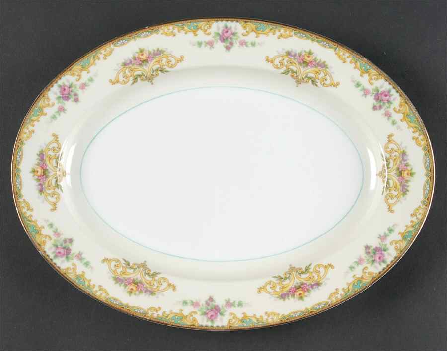 Gloria 11" Oval Serving Platter by Noritake-1