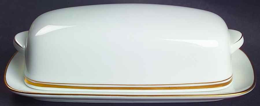 Gloria (6526) 1/4 Lb Covered Butter by Noritake-1