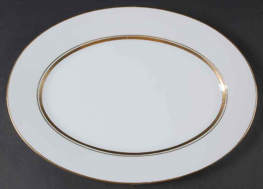Gloria (6526) 12" Oval Serving Platter by Noritake-1