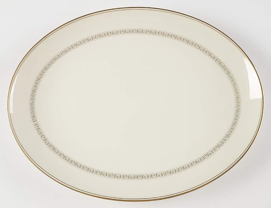 Glorianna 15" Oval Serving Platter by Noritake-1
