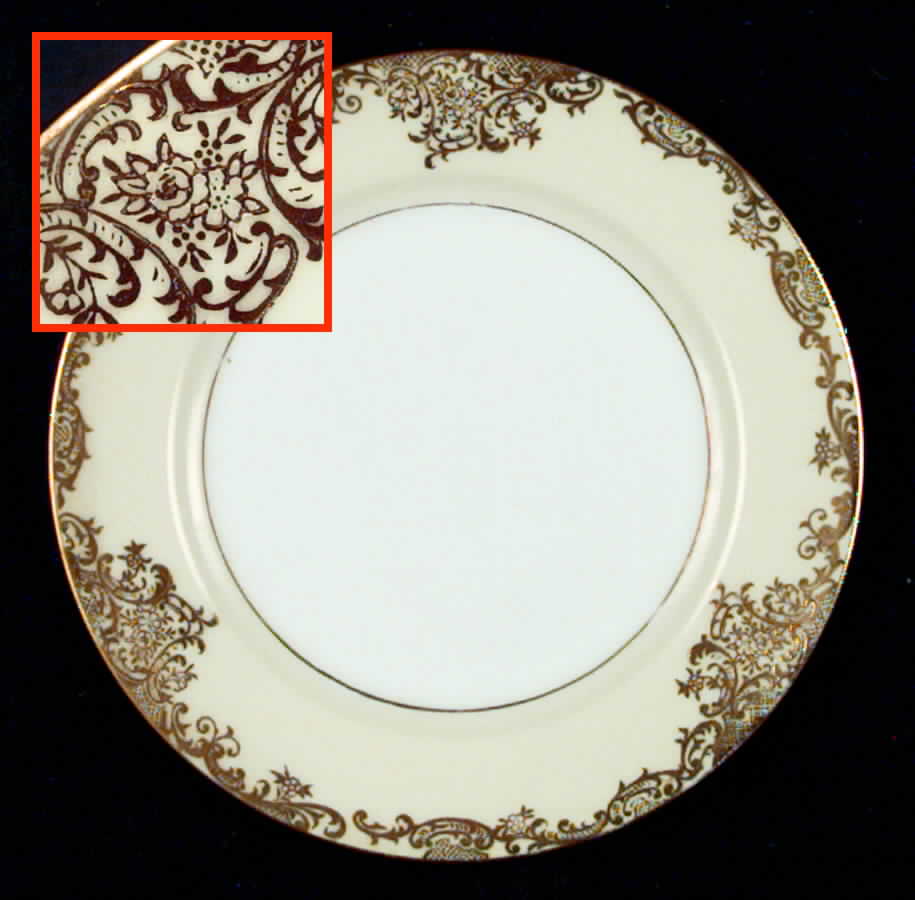 Glovern Bread & Butter Plate by Noritake-1