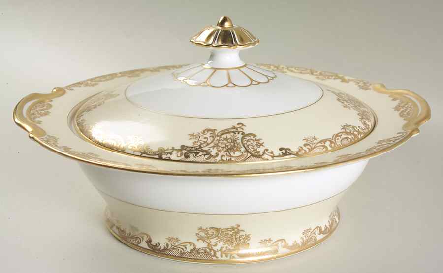 Glovern Round Covered Vegetable by Noritake-1