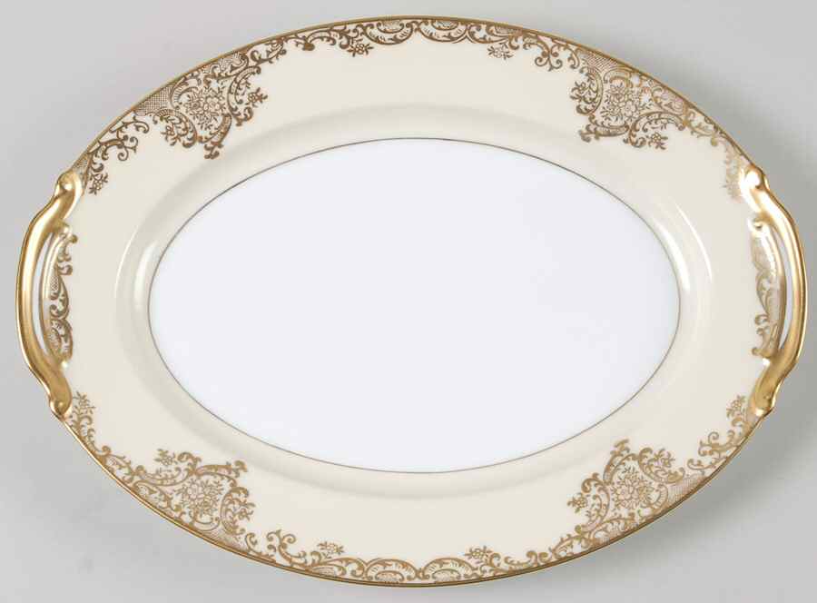 Glovern 11" Oval Serving Platter by Noritake-1
