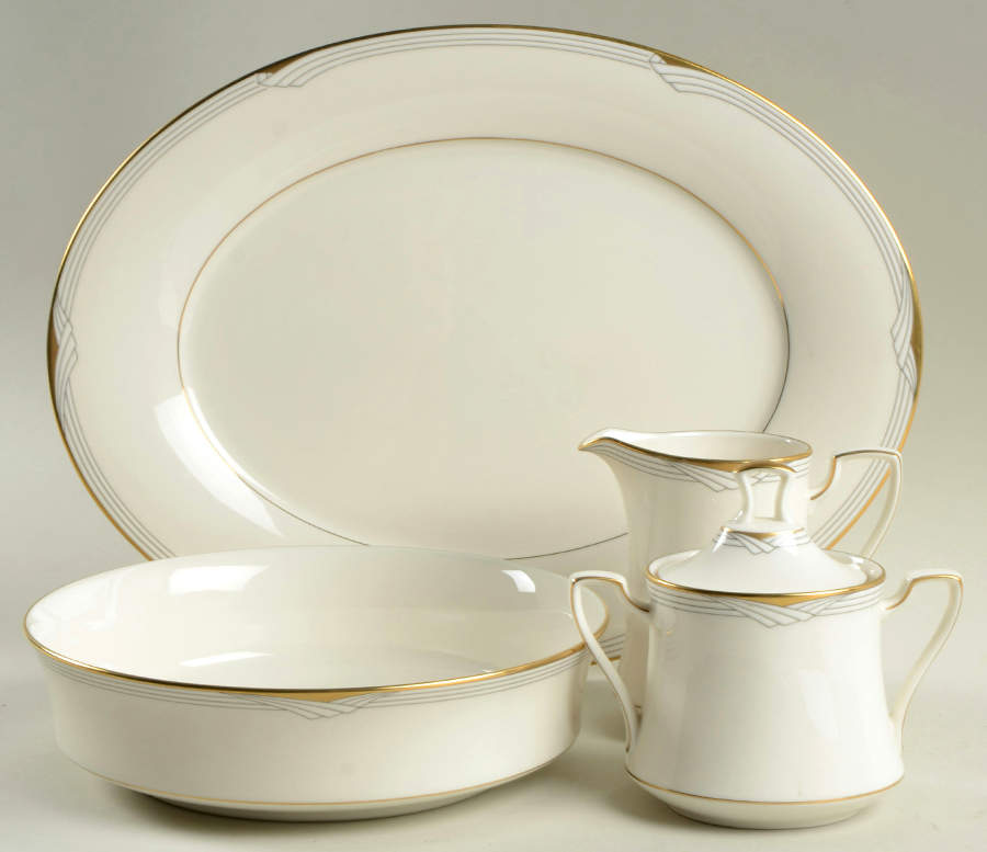 Golden Cove 5 Piece Hostess Set by Noritake-1