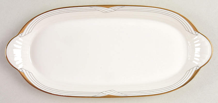 Golden Cove Canape Tray by Noritake-1