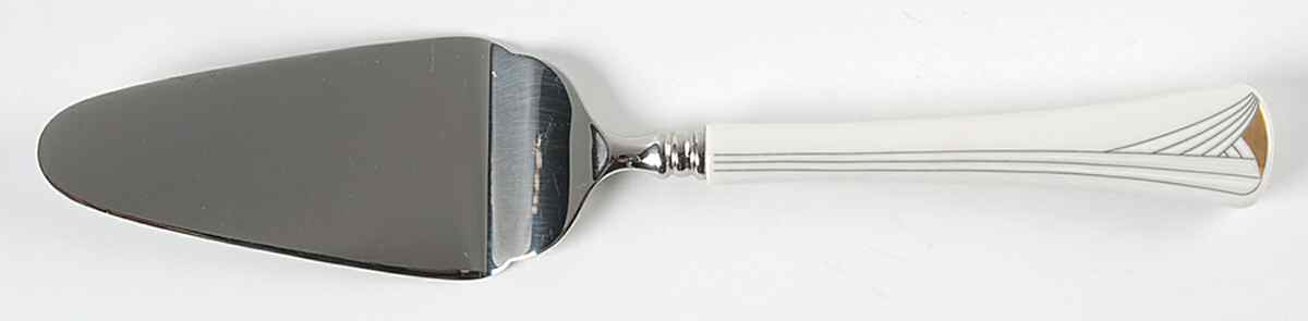 Golden Cove Pie Server with Stainless Blade by Noritake-1